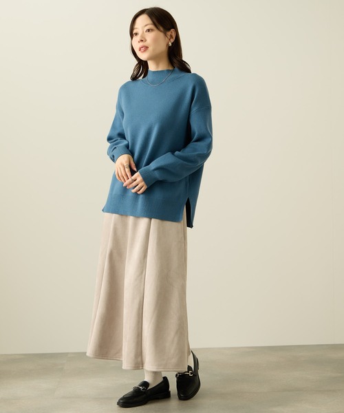 NAVY（ネイビー）の「nAvy フェイクスウェードフレアスカート（スカート・レディース・モカ/ベージュ・L/M）」の15枚目の写真