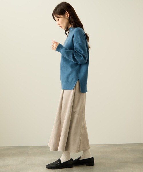 NAVY（ネイビー）の「nAvy フェイクスウェードフレアスカート（スカート・レディース・モカ/ベージュ・L/M）」の16枚目の写真