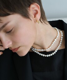 allureville | 【MOUNIR(ムニール)】 PEARL METAL ネックレス(ネックレス)