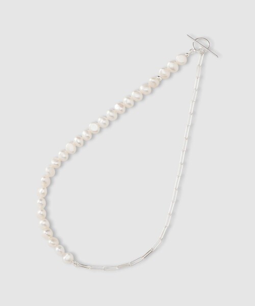 allureville(アルアバイル)の「【MOUNIR(ムニール)】 PEARL METAL ネックレス(ネックレス・レディース・ホワイト系その他・FREE)」の5枚目の写真