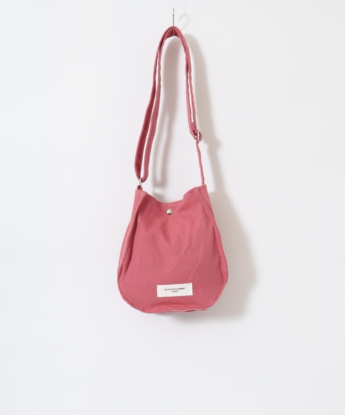 Jouet（ジョエット）の「JOUET　ラウンドネームミニショルダーバッグ（ショルダーバッグ・メンズ・ピンク/アイボリー/ブラック・FREE）」の5枚目の写真