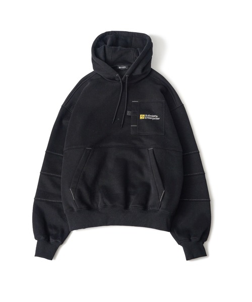Subciety（サブサエティ）の「Ripple hoodie（パーカー・メンズ・グレー/チャコールグレー/ブラック・SMALL/MEDIUM/LARGE/X-LARGE）」の17枚目の写真