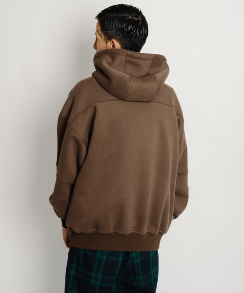 Subciety（サブサエティ）の「Ripple hoodie（パーカー・メンズ・グレー/チャコールグレー/ブラック・SMALL/MEDIUM/LARGE/X-LARGE）」の10枚目の写真