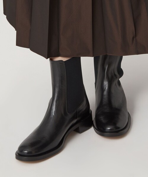 ODETTE E ODILE(オデットエオディール)の「ニュークラシックサイドゴア ショートブーツ35↑(ブーツ・レディース・ブラック・22cm/22.5cm/23cm/23.5cm/24cm/24.5cm/25cm)」の7枚目の写真