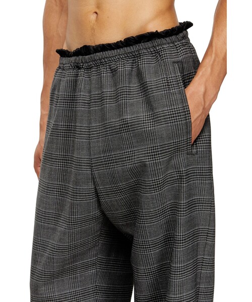 DIESEL（ディーゼル）の「メンズ グレンチェックパンツ P-TILSON（その他パンツ・メンズ・ブラック・MEDIUM/LARGE/X-LARGE/XX-LARGE/SMALL）」の3枚目の写真