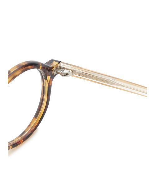 Mila Owen(ミラオーウェン)の「ポイントオーバルセルフレームダテメガネ(メガネ・レディース・ブラウン・F)」の6枚目の写真