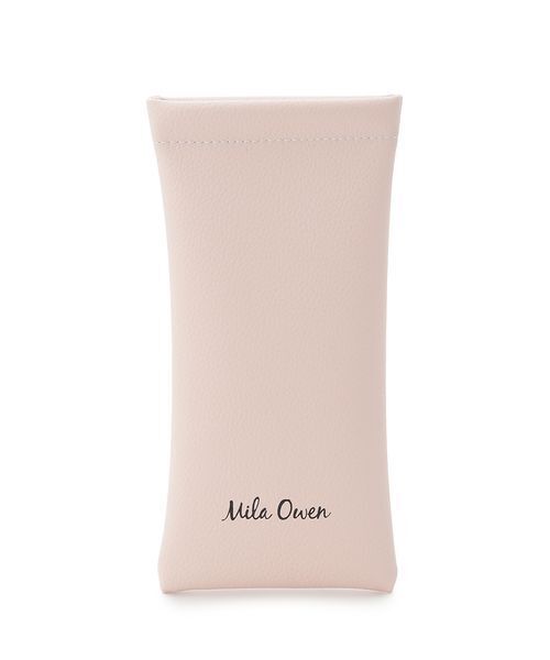 Mila Owen(ミラオーウェン)の「ポイントオーバルセルフレームダテメガネ(メガネ・レディース・ブラウン・F)」の8枚目の写真