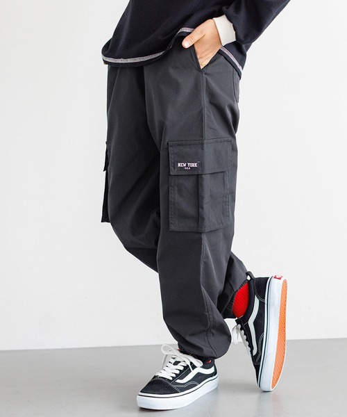 セール】キッズ ロゴネームパラシュートパンツ（その他パンツ）｜coca