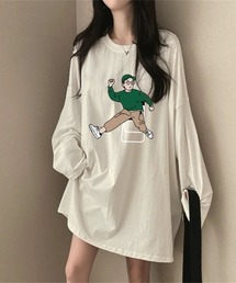 ルーズフィットカットソートップス