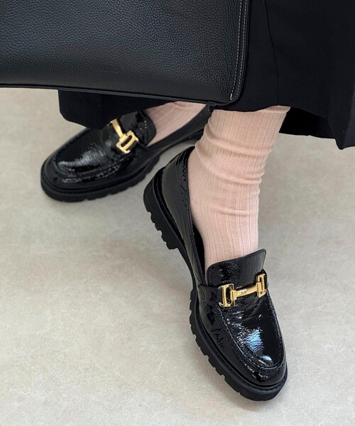 NOLLEY’S（ノーリーズ）の「【nolnol/ノルノル】ウール混リブソックス（ソックス/靴下・レディース・ライトグレー/ベージュ/レッド/ベビーピンク・FREE）」の3枚目の写真