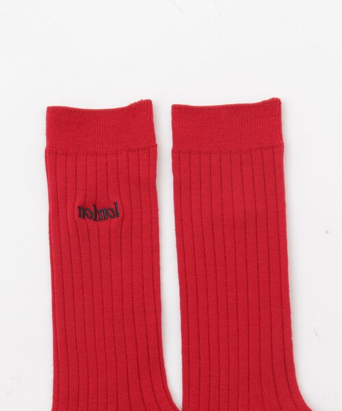 NOLLEY’S（ノーリーズ）の「【nolnol/ノルノル】ウール混リブソックス（ソックス/靴下・レディース・ライトグレー/ベージュ/レッド/ベビーピンク・FREE）」の15枚目の写真