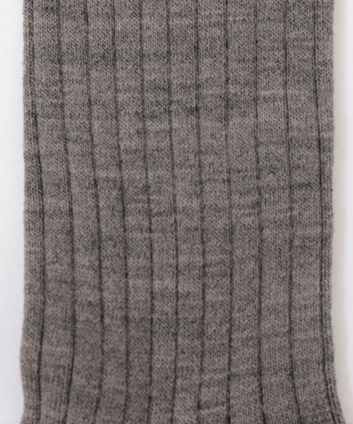 NOLLEY’S（ノーリーズ）の「【nolnol/ノルノル】ウール混リブソックス（ソックス/靴下・レディース・ライトグレー/ベージュ/レッド/ベビーピンク・FREE）」の19枚目の写真