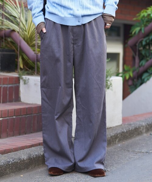 GEVACO(ゲバコ)の「【GEVACO】ドロストイージースラックスパンツ(スラックス・レディース・グレー/ブラック/ベージュ・MEDIUM/LARGE)」の15枚目の写真