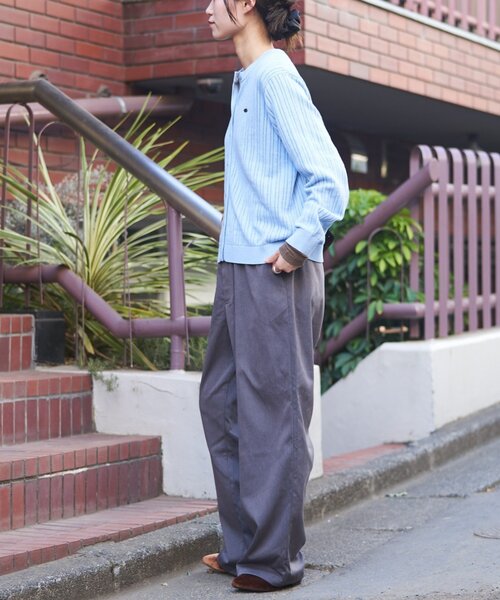 GEVACO(ゲバコ)の「【GEVACO】ドロストイージースラックスパンツ(スラックス・レディース・グレー/ブラック/ベージュ・MEDIUM/LARGE)」の19枚目の写真