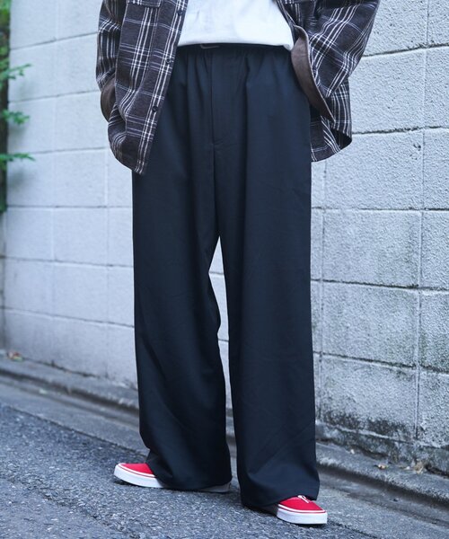 GEVACO(ゲバコ)の「【GEVACO】ドロストイージースラックスパンツ(スラックス・レディース・グレー/ブラック/ベージュ・MEDIUM/LARGE)」の22枚目の写真