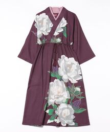 ワンピース（パープル/紫色系・花柄・ボタニカル柄）ファッション通販