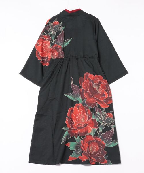 カヤ（カヤ）の「【カヤ】吉時装いならいワンピース（ワンピース・レディース・スミクロ/ネイビー/パープル・FREE）」の5枚目の写真