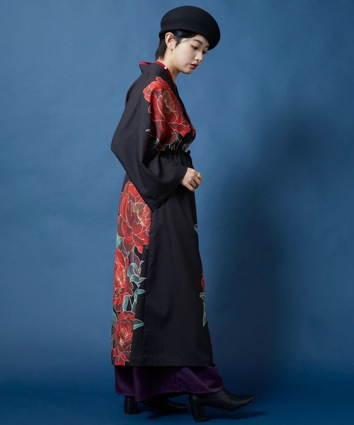 カヤ（カヤ）の「【カヤ】吉時装いならいワンピース（ワンピース・レディース・スミクロ/ネイビー/パープル・FREE）」の8枚目の写真