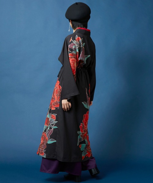 カヤ（カヤ）の「【カヤ】吉時装いならいワンピース（ワンピース・レディース・スミクロ/ネイビー/パープル・FREE）」の10枚目の写真