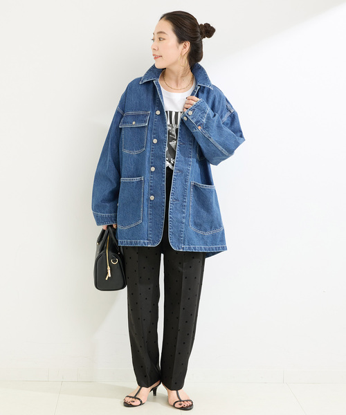 セール】ウォッシャブル / DU JOUR/デュ ジュール NEW JEAN COVERALL2