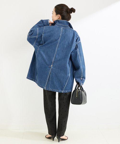 セール】ウォッシャブル / DU JOUR/デュ ジュール NEW JEAN COVERALL2 セール】ウォッシャブル / DU JOUR/デュ ジュール NEW JEAN COVERALL2