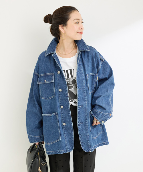 セール】ウォッシャブル / DU JOUR/デュ ジュール NEW JEAN COVERALL2