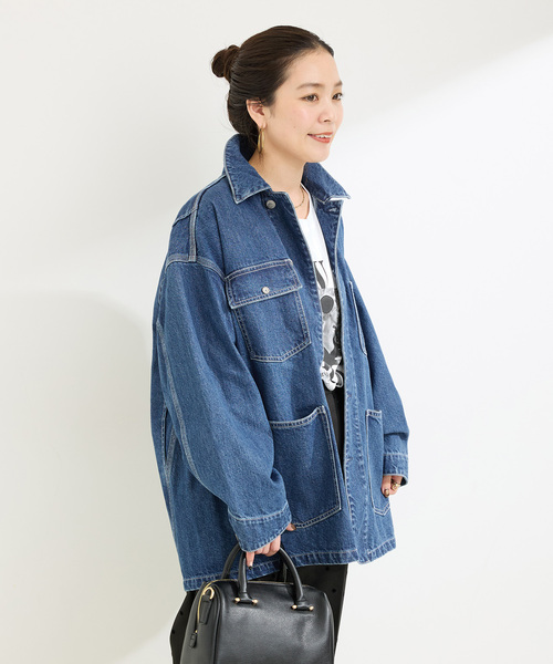 セール】ウォッシャブル / DU JOUR/デュ ジュール NEW JEAN COVERALL2