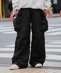 ALL RUNS | Wide-Silhouette Cargo Pants / ワイドシルエット カーゴパンツ(カーゴパンツ)