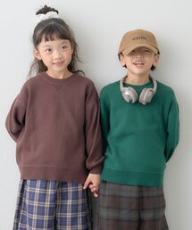 CIAOPANIC TYPY（チャオパニックティピー）の「【綿100％で洗える】【KIDS】(ジュニアサイズあり)スウェットライクニット（ニット/セーター）」