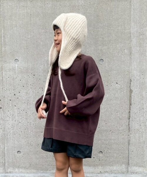 綿100％で洗える】【KIDS】(ジュニアサイズあり)スウェットライク