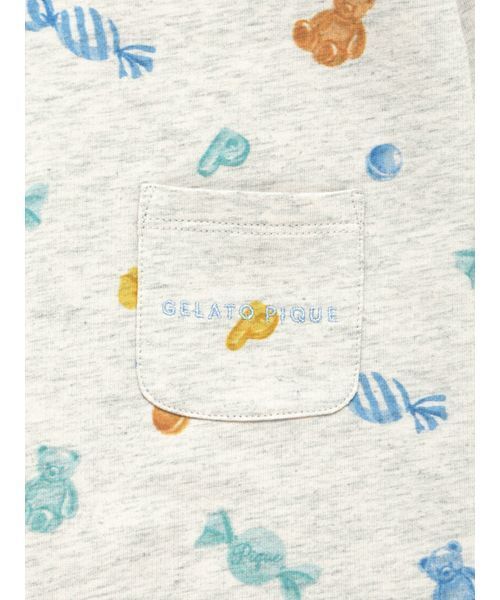 セール】【BABY】キャンディ柄ロンパース（ロンパース）｜gelato pique