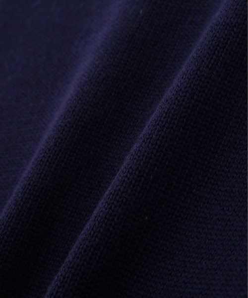 MHL.(エムエイチエル)の「WASHABLE PLAIN WOOL(ニット/セーター・メンズ・グリーン/ネイビー・LARGE/MEDIUM)」の11枚目の写真