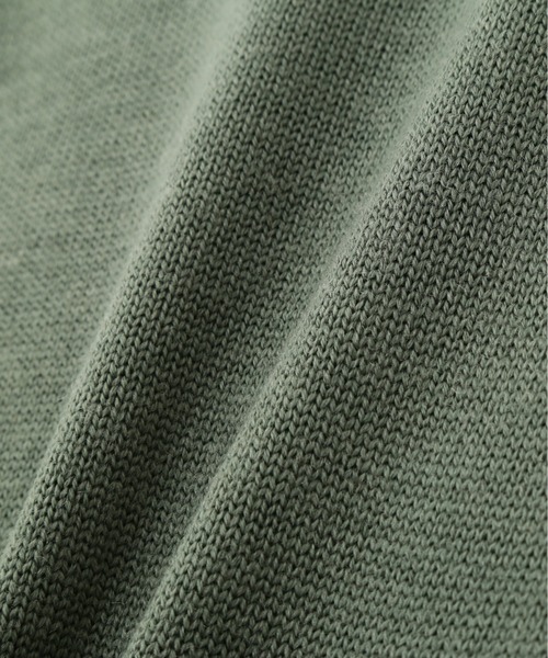 MHL.(エムエイチエル)の「WASHABLE PLAIN WOOL(ニット/セーター・メンズ・グリーン/ネイビー・LARGE/MEDIUM)」の8枚目の写真