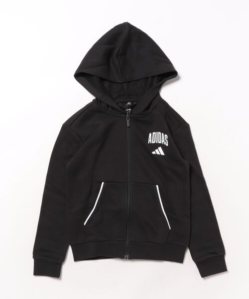 セール】adidas アディダス K ESS CLGT フルジップフーディ スウェット