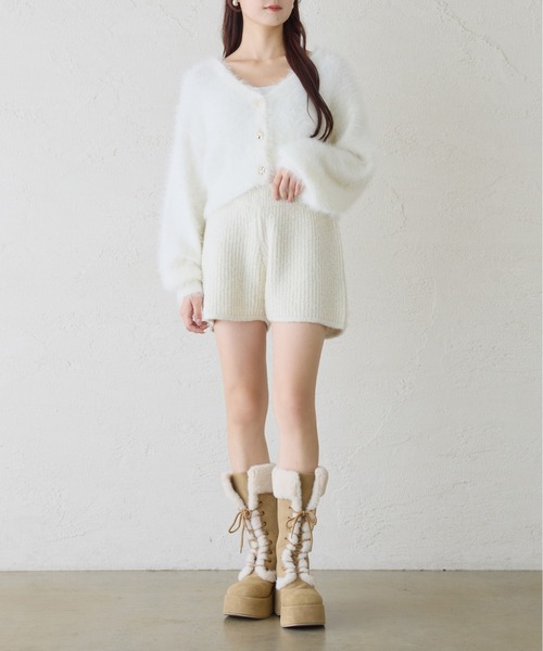 セーラーカラーニットセットアップ（セットアップ）｜one after