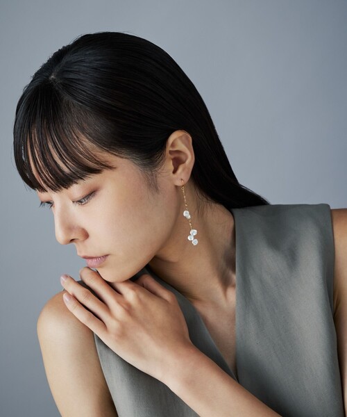 Jouete(ジュエッテ)の「ピアス パール(ピアス(両耳用)・レディース・イエローゴールド・FREE)」の11枚目の写真