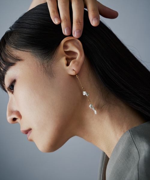 Jouete(ジュエッテ)の「ピアス パール(ピアス(両耳用)・レディース・イエローゴールド・FREE)」の6枚目の写真