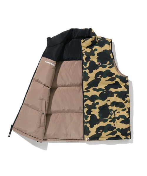 1ST CAMO REVERSIBLE DOWN VEST（ダウンベスト）｜A BATHING APE（ア