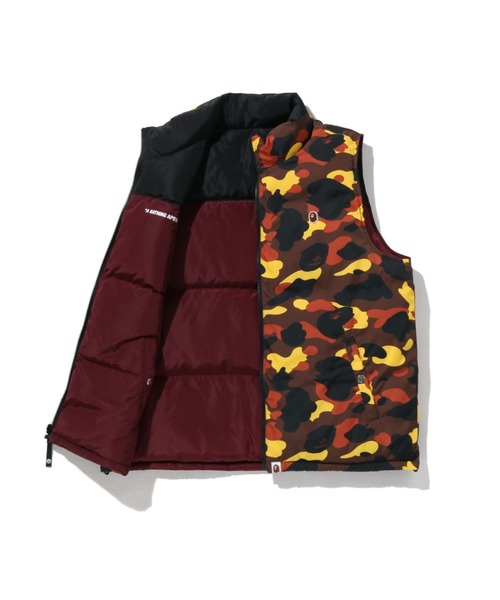 1ST CAMO REVERSIBLE DOWN VEST（ダウンベスト）｜A BATHING APE（ア