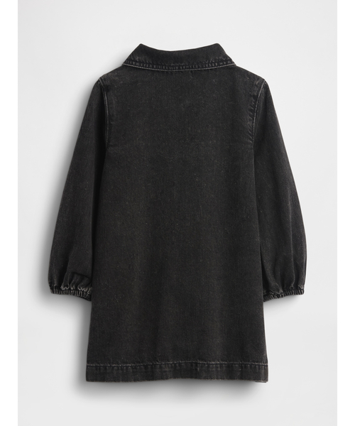 GAP（ギャップ）の「デニム スタッズ ポケット ワンピース (幼児・ベビー)（ワンピース・キッズ・ブラック・110cm/105cm/100cm/95cm/90cm/80ｃｍ/70cm）」の3枚目の写真