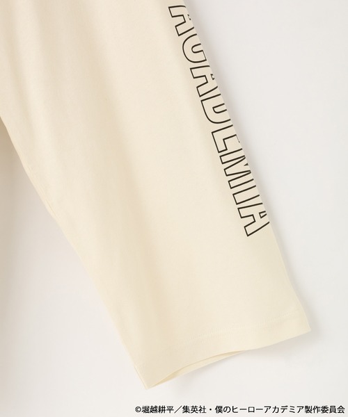 LOWRYS FARM(ローリーズファーム)の「【160-170サイズ】【僕のヒーローアカデミア】プリントTLS 600599(Tシャツ/カットソー・キッズ・グレー/ブラック/アイボリー・FREE)」の8枚目の写真