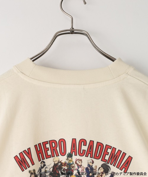 LOWRYS FARM(ローリーズファーム)の「【160-170サイズ】【僕のヒーローアカデミア】プリントTLS 600599(Tシャツ/カットソー・キッズ・グレー/ブラック/アイボリー・FREE)」の11枚目の写真