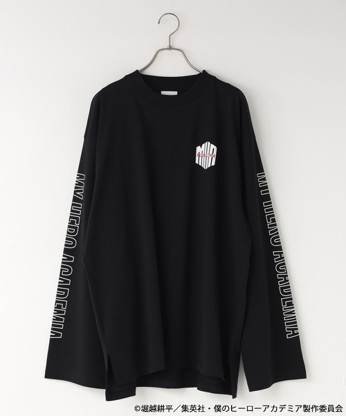 LOWRYS FARM(ローリーズファーム)の「【160-170サイズ】【僕のヒーローアカデミア】プリントTLS 600599(Tシャツ/カットソー・キッズ・グレー/ブラック/アイボリー・FREE)」の12枚目の写真