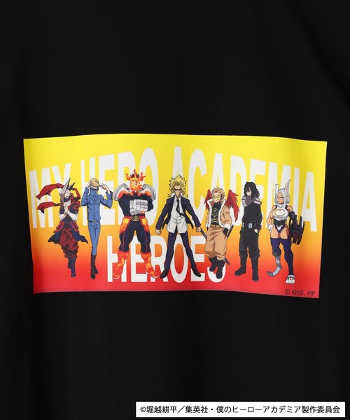 LOWRYS FARM(ローリーズファーム)の「【160-170サイズ】【僕のヒーローアカデミア】プリントTLS 600599(Tシャツ/カットソー・キッズ・グレー/ブラック/アイボリー・FREE)」の19枚目の写真