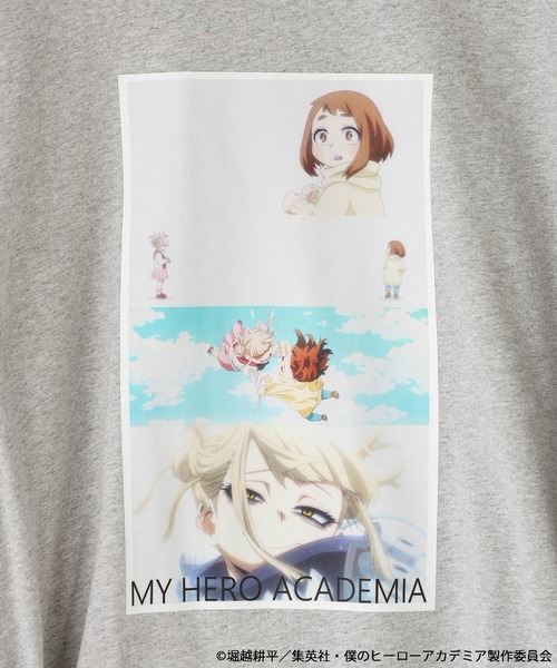 LOWRYS FARM(ローリーズファーム)の「【160-170サイズ】【僕のヒーローアカデミア】プリントTLS 600599(Tシャツ/カットソー・キッズ・グレー/ブラック/アイボリー・FREE)」の20枚目の写真