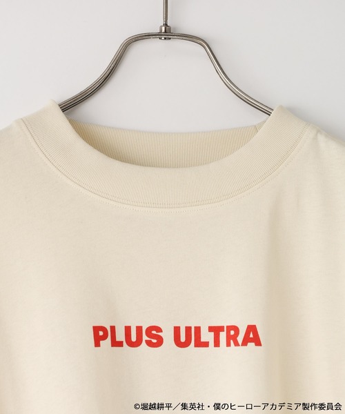 LOWRYS FARM(ローリーズファーム)の「【160-170サイズ】【僕のヒーローアカデミア】プリントTLS 600599(Tシャツ/カットソー・キッズ・グレー/ブラック/アイボリー・FREE)」の5枚目の写真