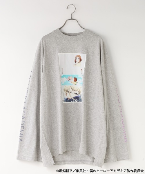 LOWRYS FARM(ローリーズファーム)の「【160-170サイズ】【僕のヒーローアカデミア】プリントTLS 600599(Tシャツ/カットソー・キッズ・グレー/ブラック/アイボリー・FREE)」の18枚目の写真
