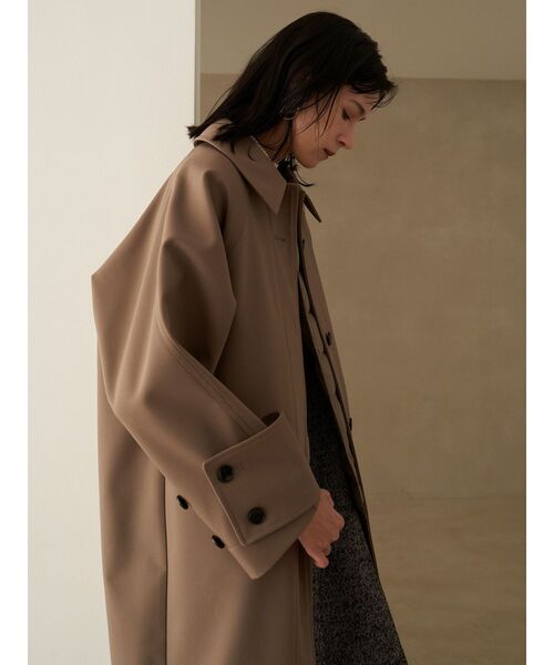 TAION（タイオン）の「【TAION×ELENDEEK】ロングコート（その他アウター・レディース・モカ/ブラック/グレー・01/02）」の21枚目の写真