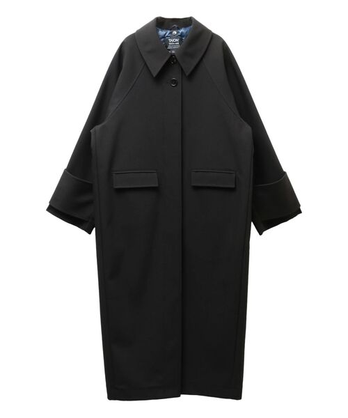 TAION（タイオン）の「【TAION×ELENDEEK】ロングコート（その他アウター・レディース・モカ/ブラック/グレー・01/02）」の8枚目の写真