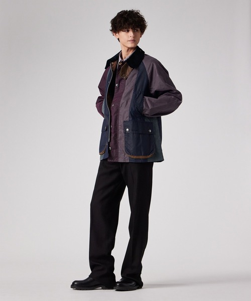 Paul Smith Loves Barbour' Bedale ミックスアップ ジャケット